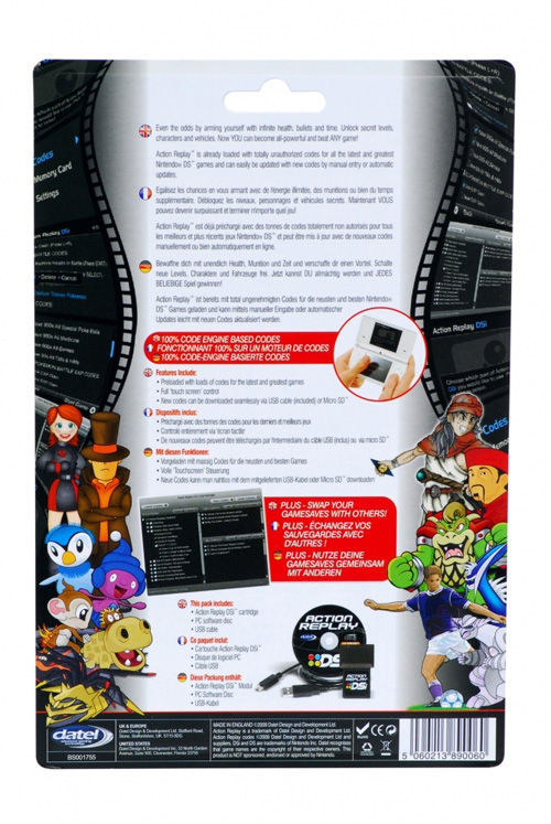 Action Replay - Dsi - Nintendo Dsi - Accessories - Datel Action Replay ...