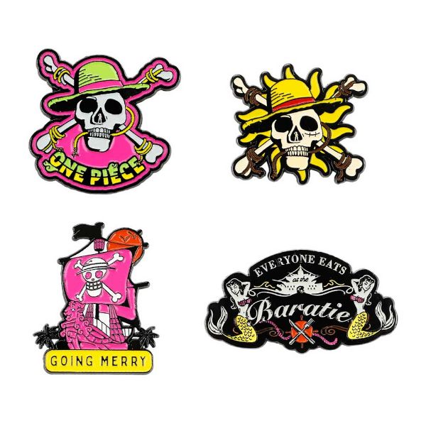 One Piece - One Piece Pin Set (12A)