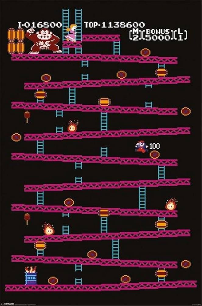 Posters| Donkey Kong - 25M (PC1)