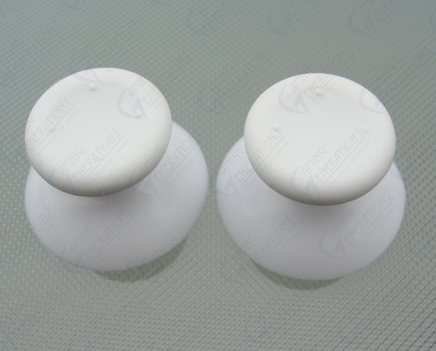 XBOX 360 CONTROLLER THUMBSTICK ANALOGS (2 CAPS)   WHITE  